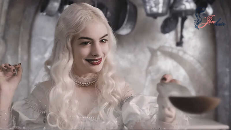 The White Queen with mystical beauty by Anne Hathaway 