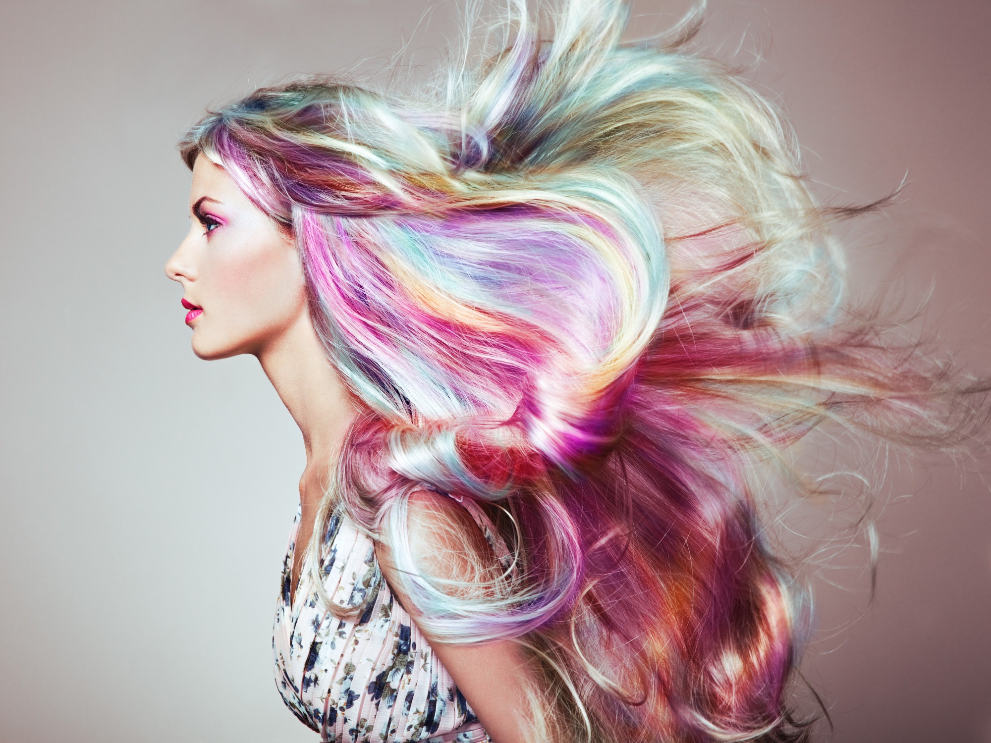 color in hair