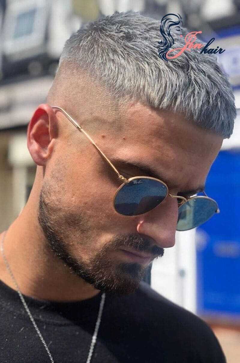 The Caesar Cut works well with those has thinning hair 