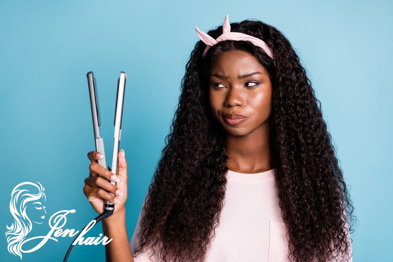 Don't forget to protect your hair when styling with high heat.