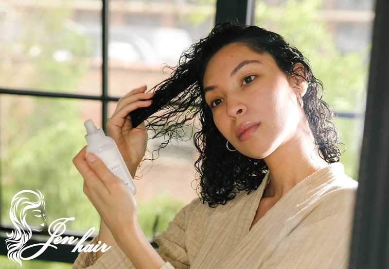 Coily hair thrives on moisture, so do not skip this step!