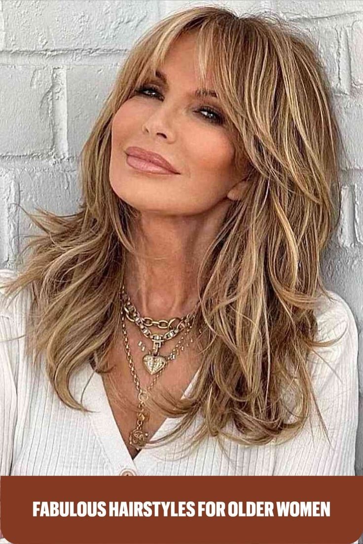 Long Hairstyles for Mature Ladies