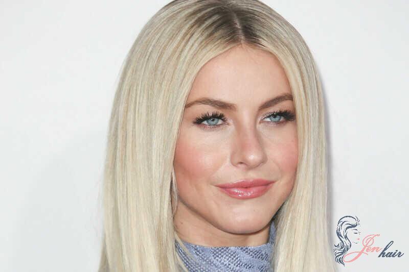 Pale color for the remaining hair