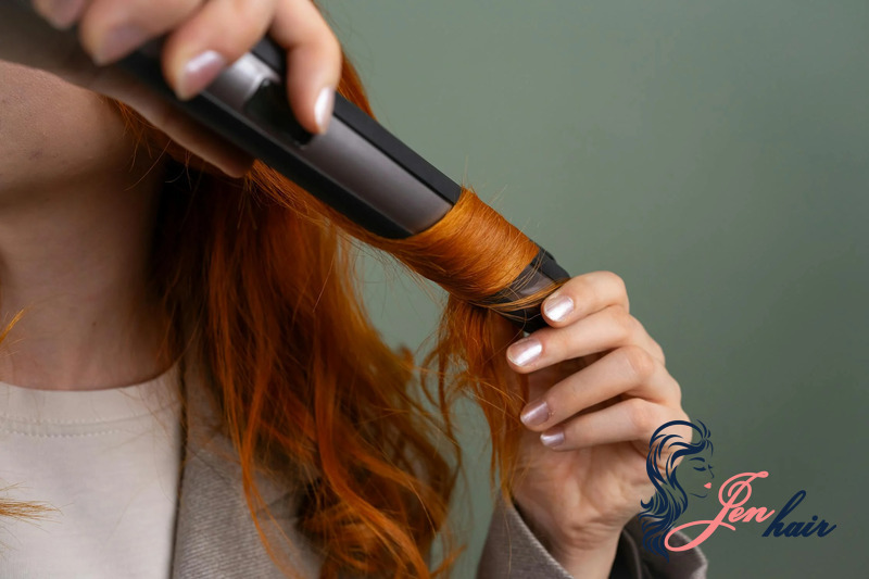 Heat affects hair at a molecular level by breaking down keratin proteins