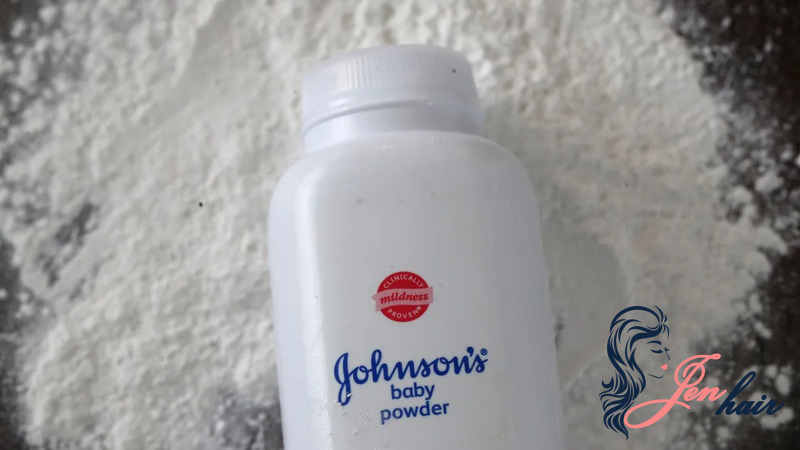 Sprinkle a small amount of baby powder onto your palms or directly at your roots.