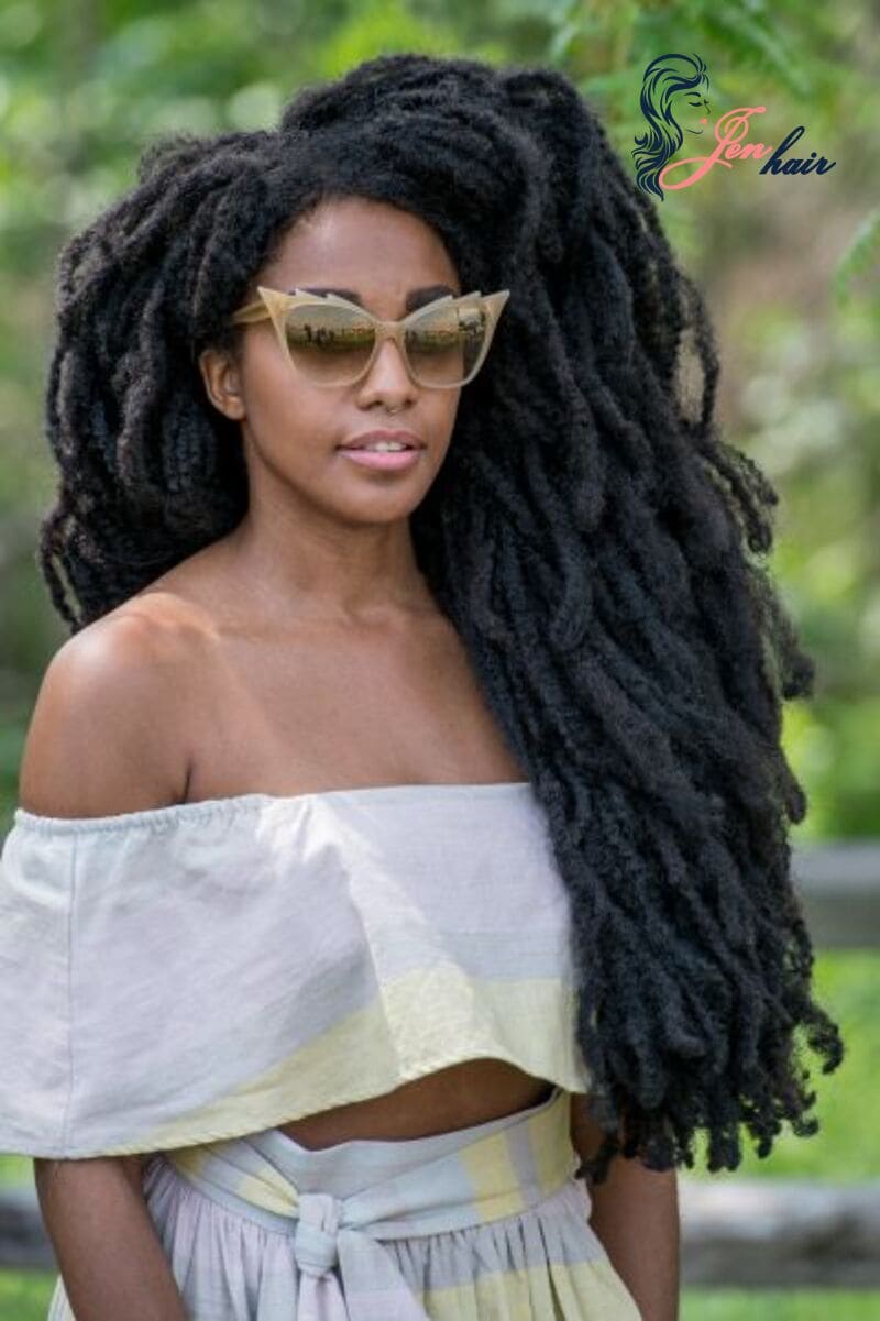 Freeform dreadlock is the ideal hairstyle for any hair textures