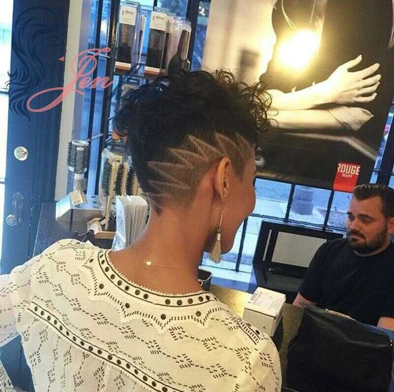 Zig-zag look on both sides