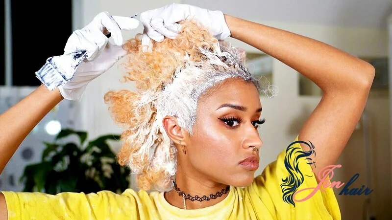 Darker hair will need a more potent bleach to lift color effectively