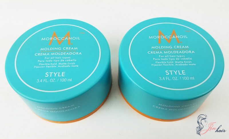 Moroccanoil molding cream is popular with its silky argan oil