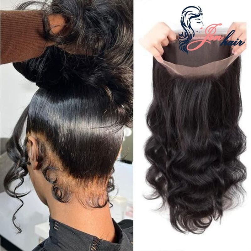 360 lace frontal is fuller version of frontal closures