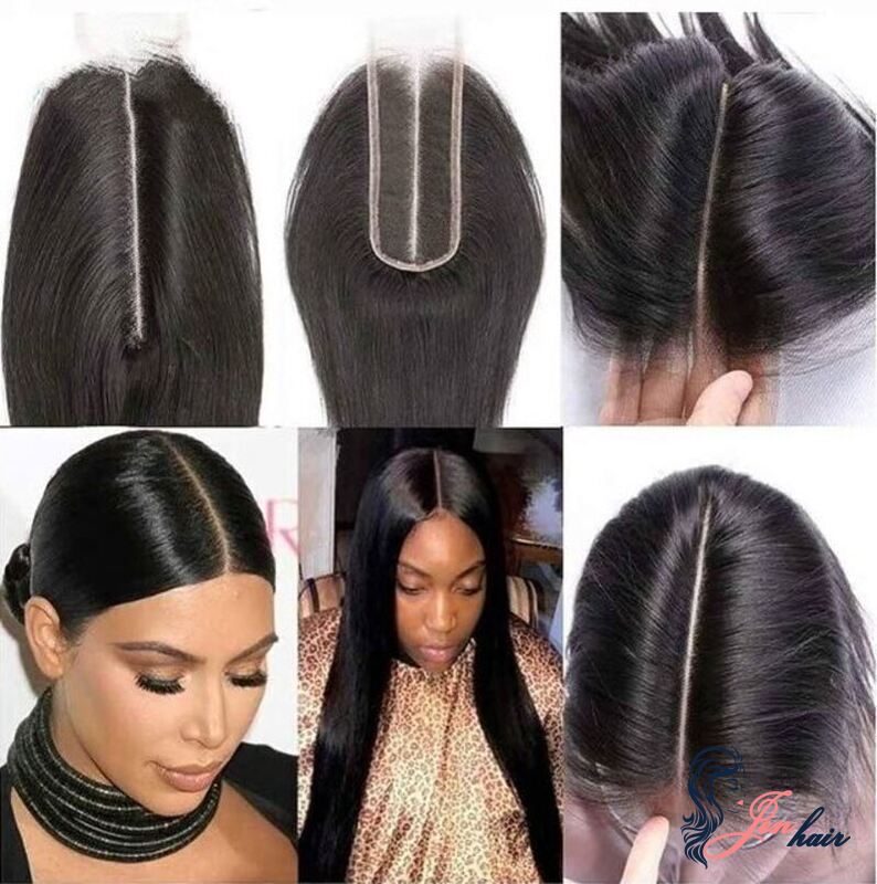 Starting at the nape, stitch wefts onto braids in a U‑shape, moving toward the closure