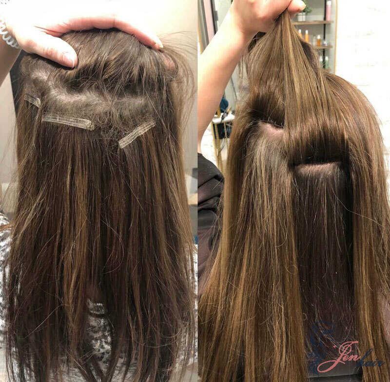 Tape-ins can add volume and thickness to your natural hair