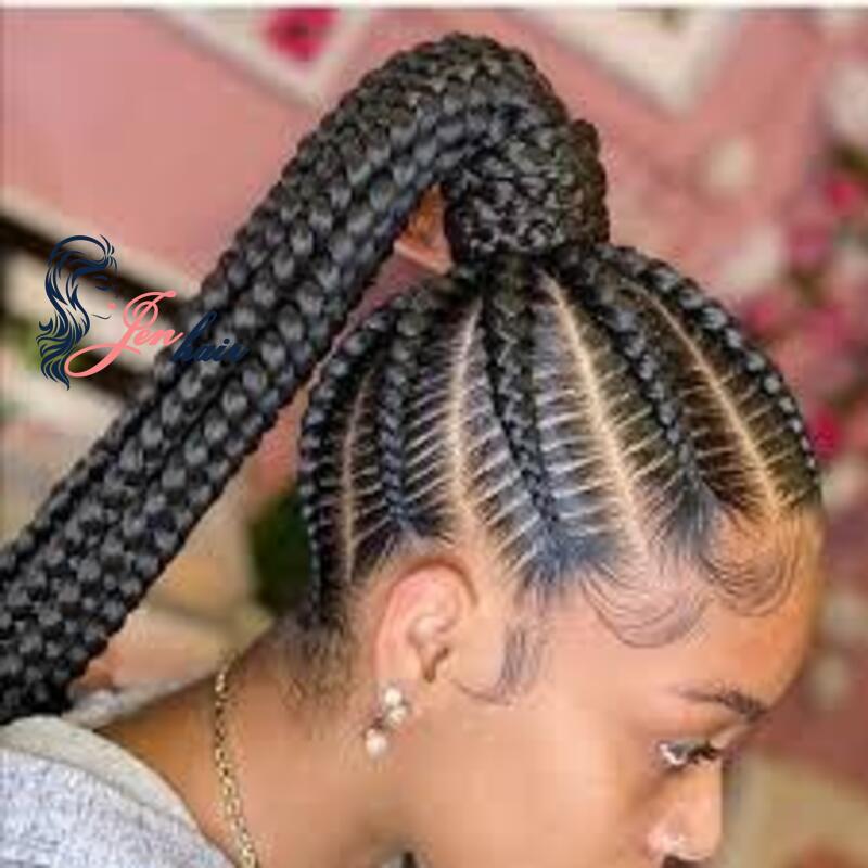 Always feather (pull and stretch) the braiding hair before use.
