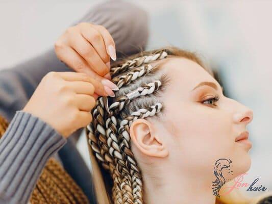 Benefits of braid pattern for versatile sew in