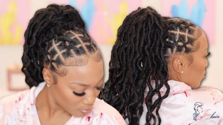 Braided Hairstyles Into a Ponytail That Make Heads Turn 5 Braided Hairstyles Into a Ponytail The criss-cross adds bouncy and dimension