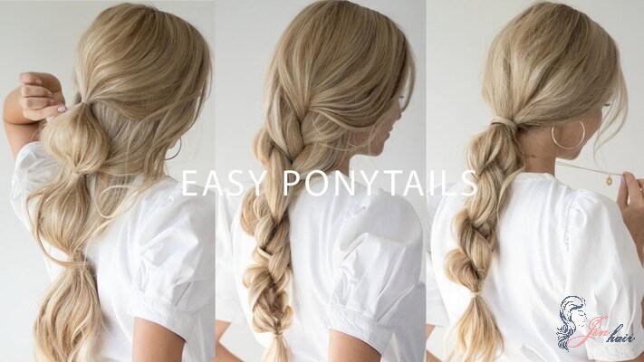 Braided Hairstyles Into a Ponytail That Make Heads Turn 9 Braided Hairstyles Into a Ponytail Braiding easily with six basic steps