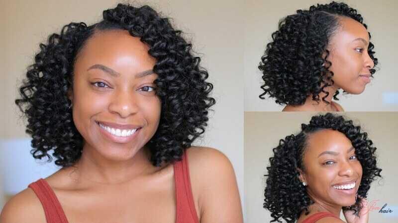 Top 10+ beautiful crochet hairstyles the most popular trends 4 Crochet Hairstyle The quickest and most simple crochet hair style
