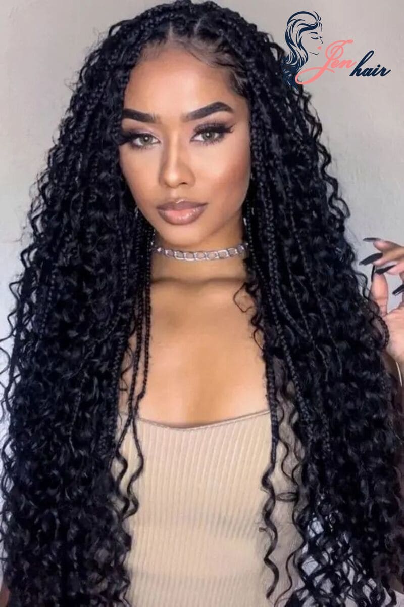 The Best Deep Wave Human Hair Bundles Styles Will Change Your Summer! 3 deep wave human hair bundles Let’s take the braid to the next level!