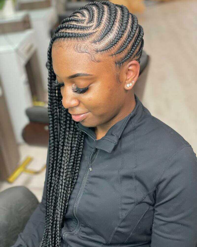 Featured with the three-strand braiding