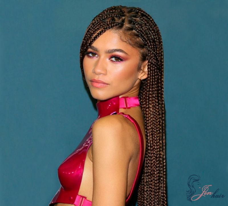 Stunning Styles with Box Braids to Inspire Your Next Look 8 styles with box braids Legendary Zendaya’s hairstyle