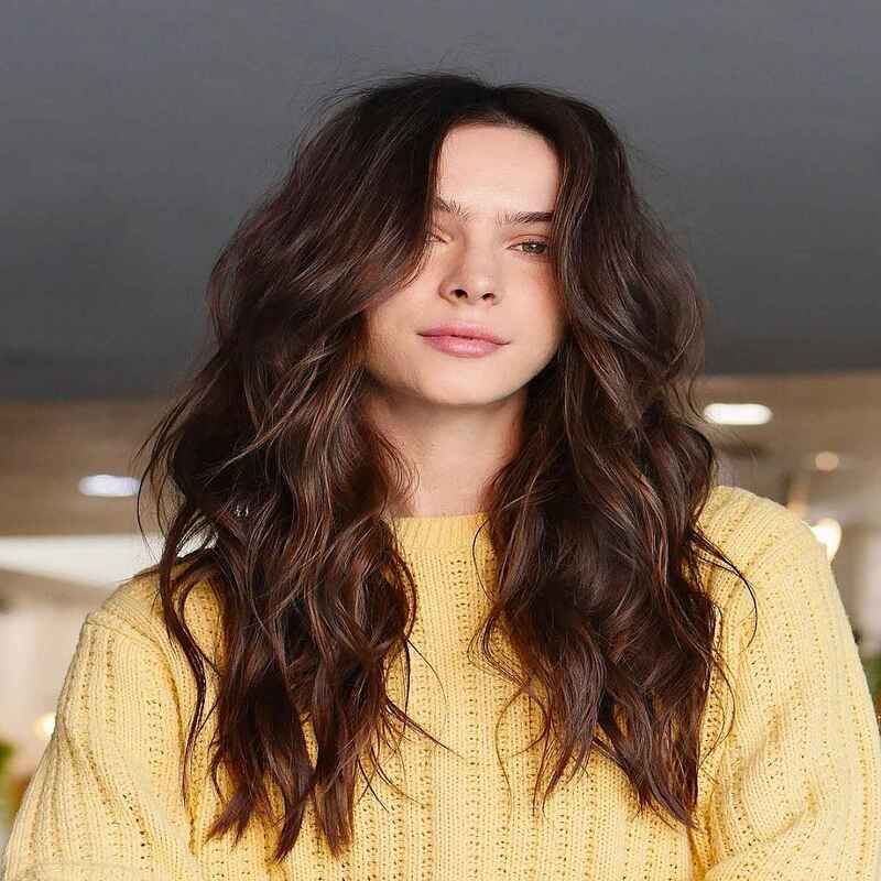 Layered Long Curls 