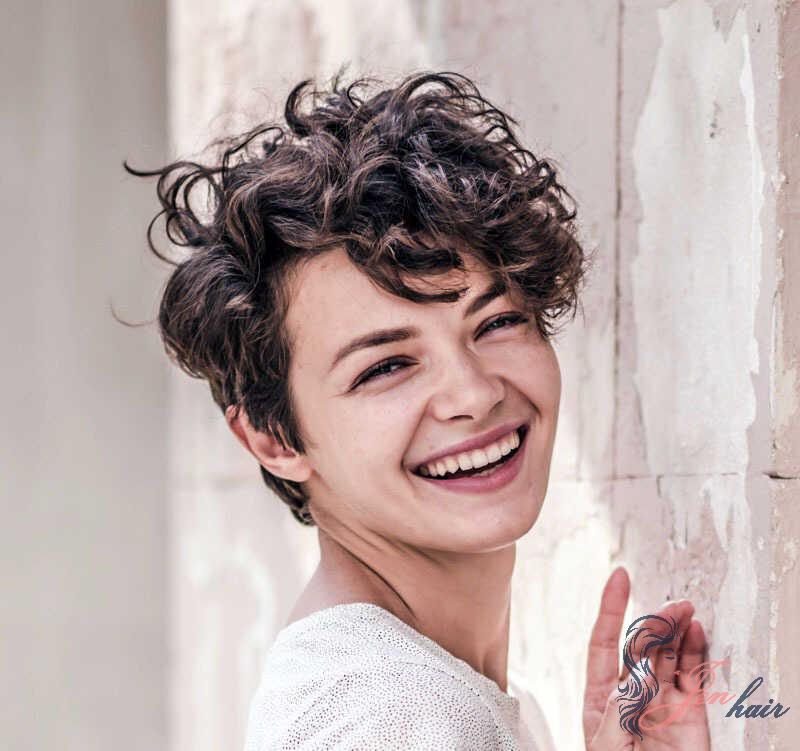 Curly pixie maintain the timeless beauty overtime
