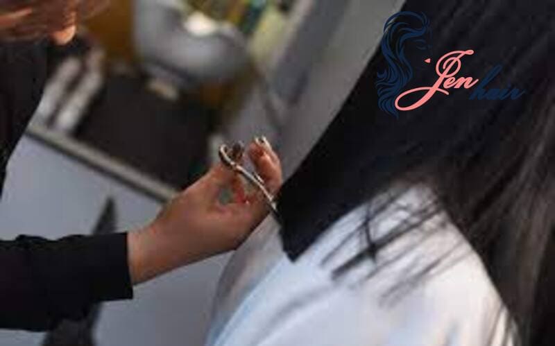 Asking the hairstylist to decide the best haircut for your hair type